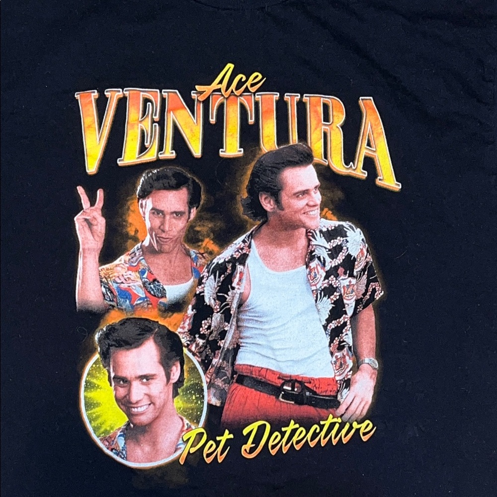 **Last chance** Ace Ventura Black Graphic Tee - Picture 2 of 6
